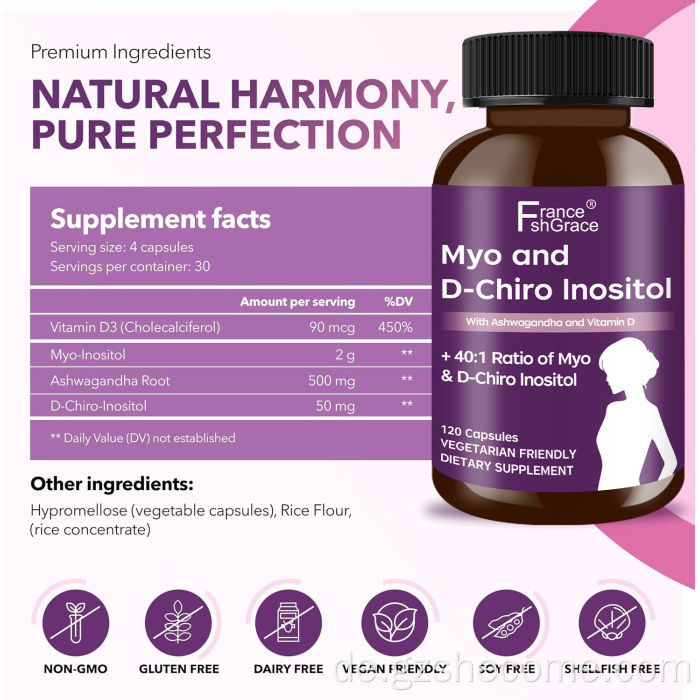 Myo D-Chiro Inositol unterstützt die Menstruationsgesundheit von Frauen